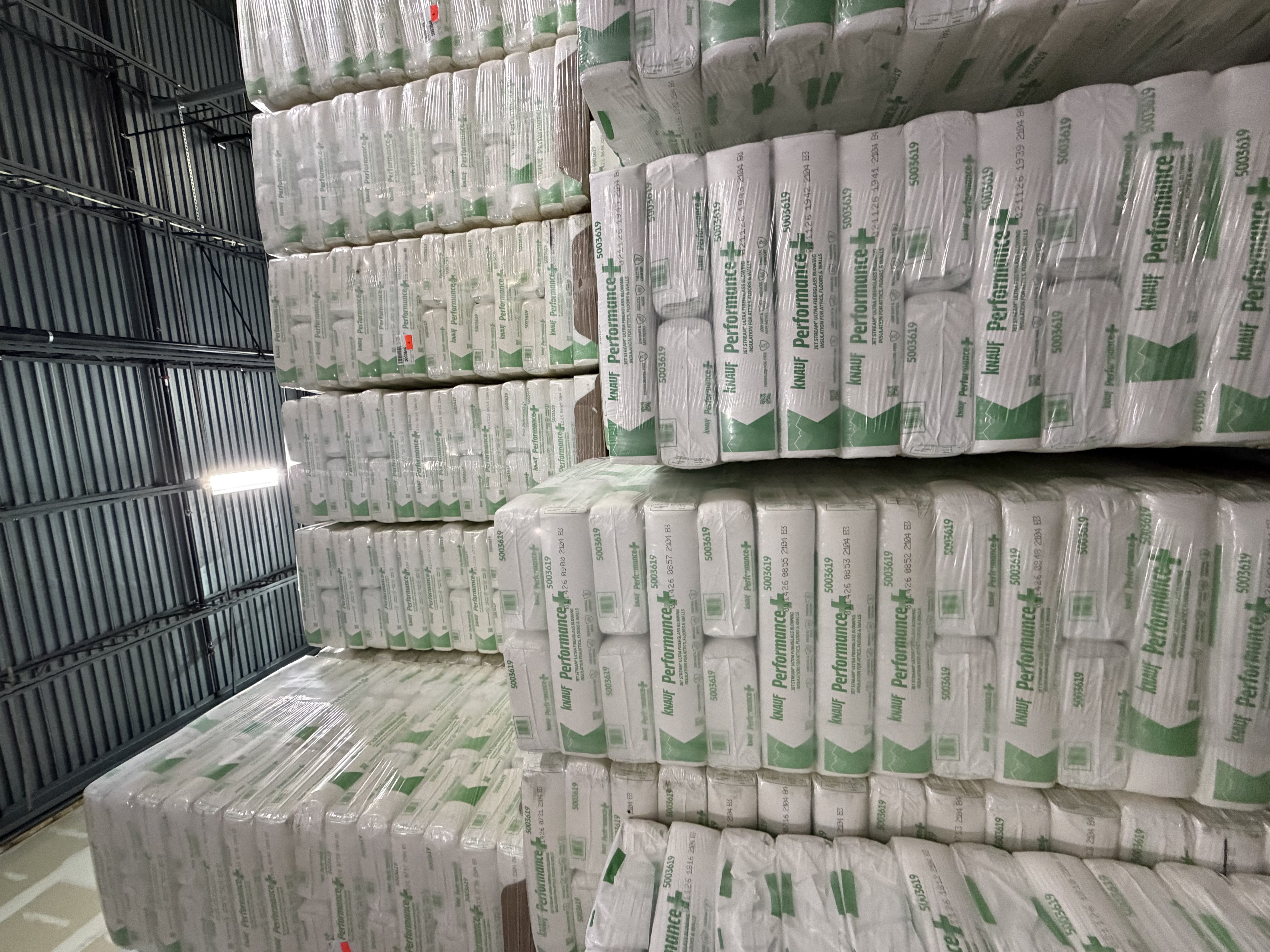 KIC Services Knauf insulation warehouse stock